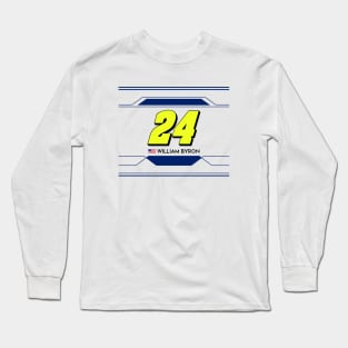 William Byron #24 2023 NASCAR Design Long Sleeve T-Shirt